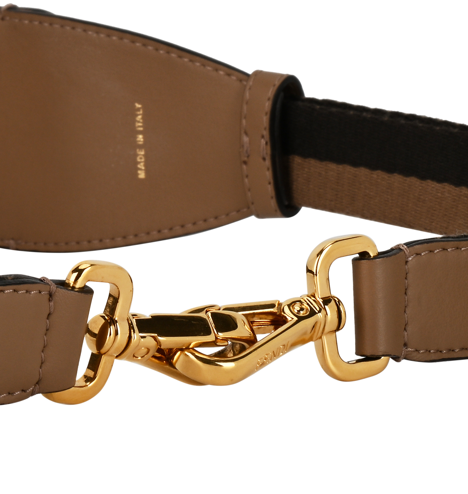 Fendi Adjustable Bag Strap, &pound;150, Accessories, Brown, Leather/Suede, Other view